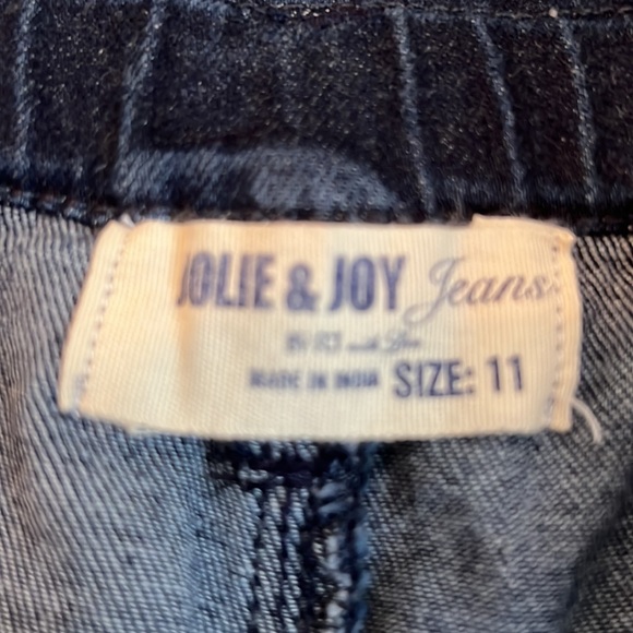 NWT JOLIE & JOY BY FCT with love ❤️ Blue denim tie waist jeans Size: 11 - Picture 5 of 6